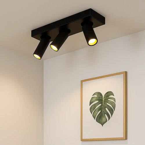 Highlight spot Eliano - 3 lichts - 36  x 12.5   cm - zwart - vtwonen shop