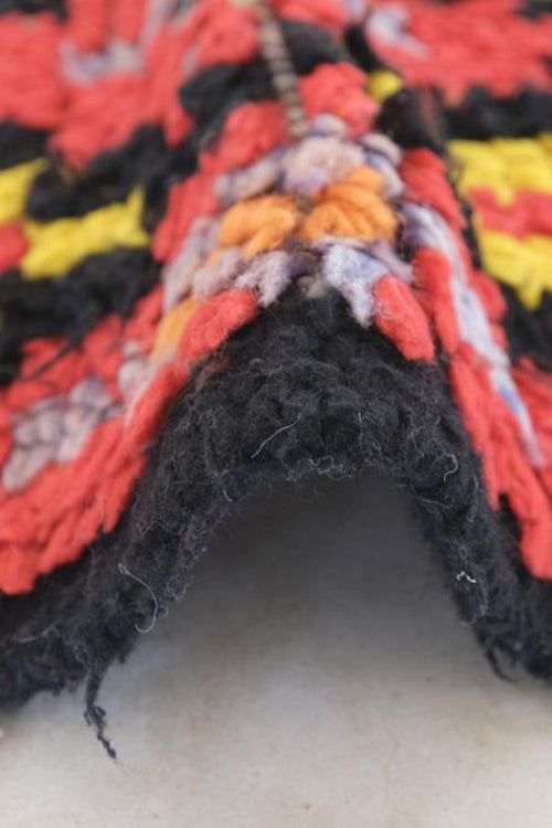 AFK Living vloerkleed Berber - handgemaakt - Wol- en katoenmix - 287 x 90 cm