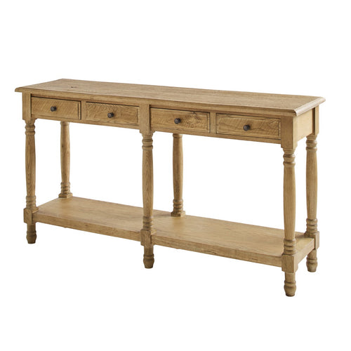 Signature - BOISSY Console - Donker hout - 80x150x40 cm