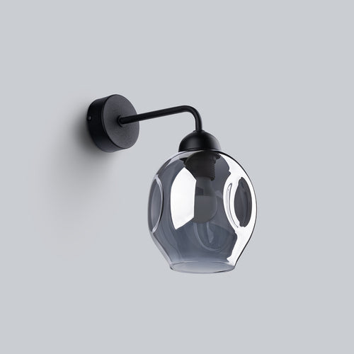 Sollux Lighting Wandlamp FILLAN 1 zwart - 25x15x29cm
