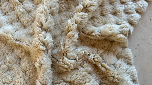 AFK Living vloerkleed Berber - handgemaakt - Wol - 250 cm x 350 cm