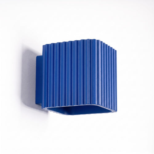 Sollux Lighting Wandlamp RIFF ultramarijn Gx53 - 10x12x6cm