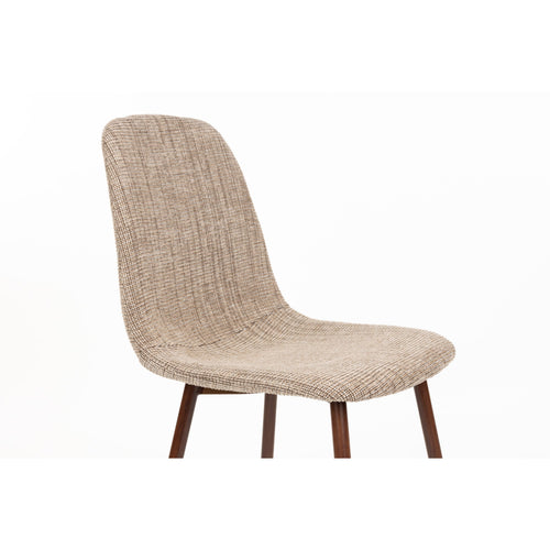 Housecraft Living Demi Eetkamerstoelen Gemêleerd Bruin - Set van 4