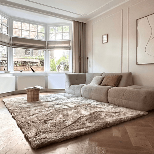 Interieur05 vloerkleed Odelia stone - Hoogpolig - 330 x 240 cm