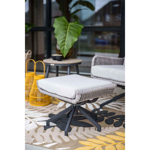 Garden Impressions loungestoelen Bosh draaibaar- Lucas bijzettafel Ø50x48 cm - vtwonen shop