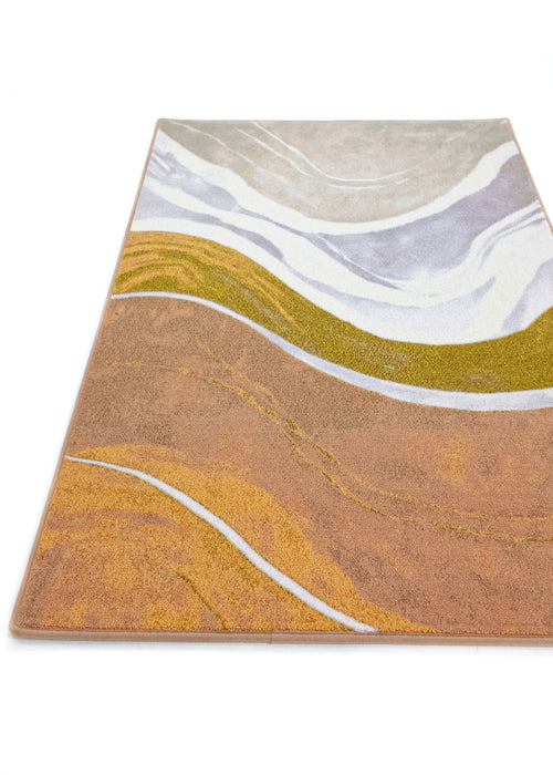 Vloerkleed MOMO rugs x NOŪRA studios - Waves Multicolour matt 300x400 cm