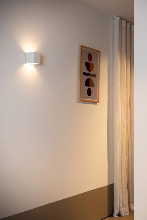 Lucide wandlamp VERTIGO - Geïntegreerde LED - Wit