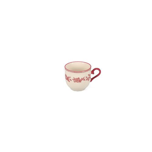 S|P Collection - Kop 21,5cl burgundy Cyril - Set van 4