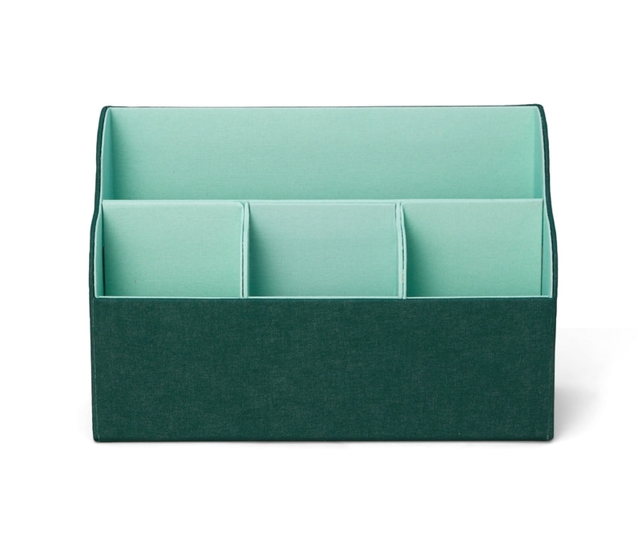 Londo Retro Leather Case with Click Closure (Khaki Green