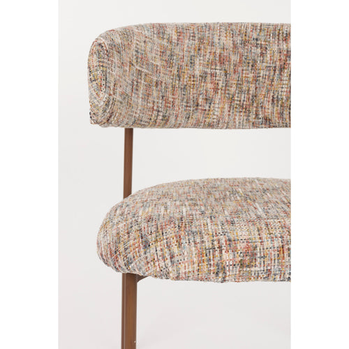 Housecraft Living Claes Eetkamerstoelen Gemêleerd Multi - Set van 2 - vtwonen shop