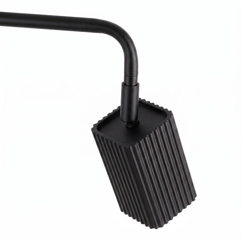 Sollux Lighting Vloerlamp RAYO 1 zwart - 30x30x160cm