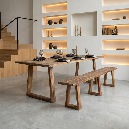 Raw Materials eetkamerbank Farmwood - 220 cm