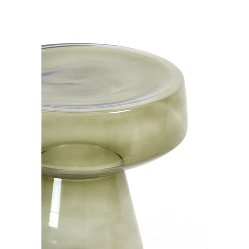 Light & Living bijzettafel Dakwa - grijs - Ø37cm