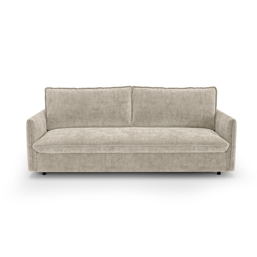 Premium Interiors - Snel uitklapbare slaapbank AVA - gewaafd fluweel mol 198cm