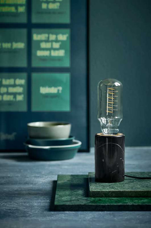 Nordlux Siv Tafellamp - Ø6cm - E27 - Zwart