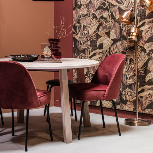 WOOOD uitschuifbare eettafel Lange Jan - Eiken - Sydney - 75x120x120 - vtwonen shop