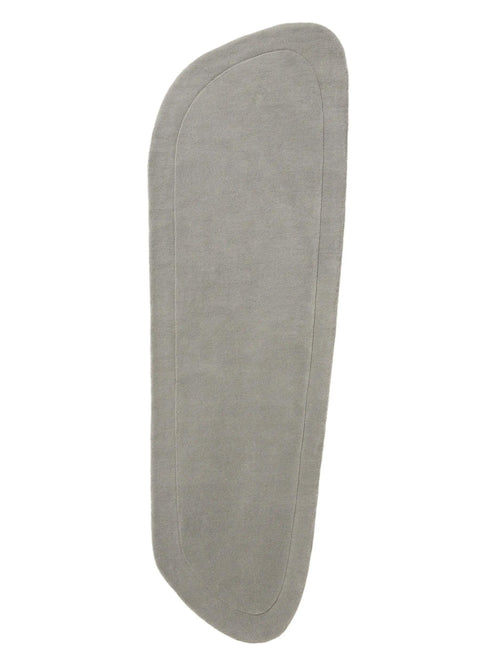benuta wollen loper Shape - grijs - 80x300 cm