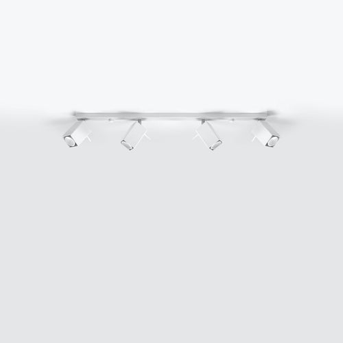 Sollux Lighting Plafondlamp MERIDA 4L wit - 80x6x16cm