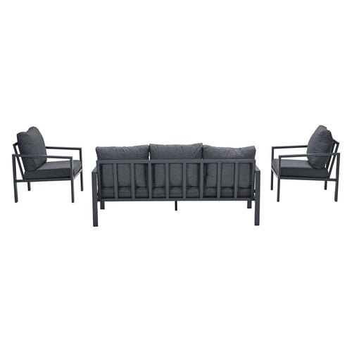 Springs loungeset - 4-dlg - carbon black - reflex black - vtwonen shop