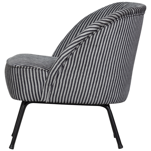 BePureHome fauteuil 3D Vogue - Streep - Midden Bruin - vtwonen shop