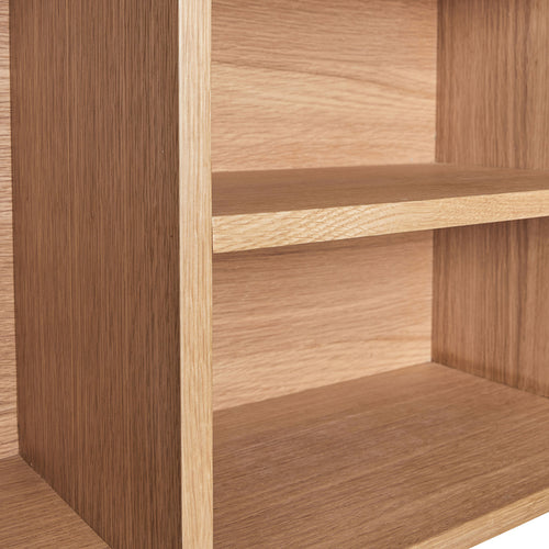 Hübsch plank Collect - mdf/okoumé fineer - 61x20xh30cm