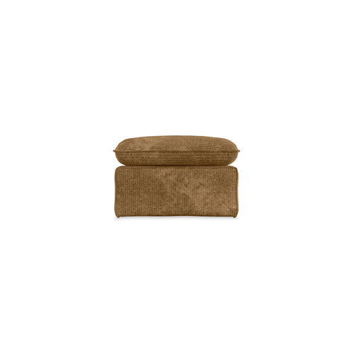 HKLIVING hocker Nomad – corduroy velvet aged gold