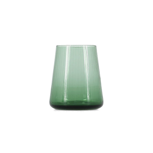 S|P Collection - Glas 30cl donkergroen Ray - Set van 4