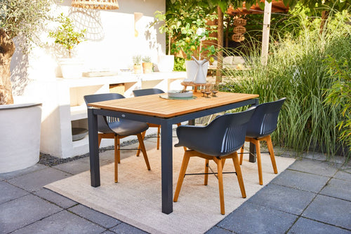 Hartman Tuintafel Sonata - Naturel Teakhout - 220x100x74cm - vtwonen shop