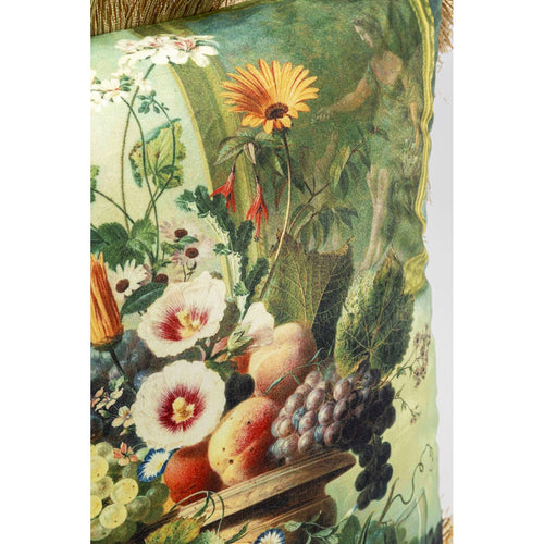 Kare Design Kussen franje romantisch boeket - vtwonen shop