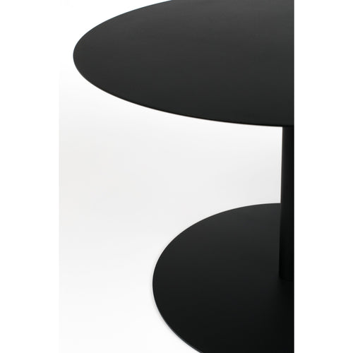 Zuiver Snow Salontafel Rond 60 cm Metaal Zwart - vtwonen shop
