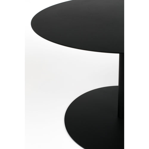 Zuiver Snow Salontafel Rond 60 cm Metaal Zwart