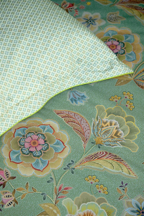 Pip Studio dekbedovertrek Matata - 240x200/220 cm - groen - vtwonen shop