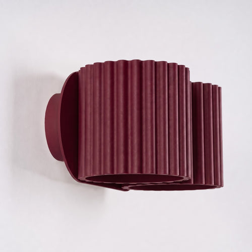 Sollux Lighting Wandlamp AURA 2 bordeaux G9 - 21x12x10cm