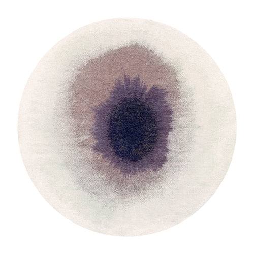 Ecorugs vloerkleed Purple Smoke - paars - 240x240cm