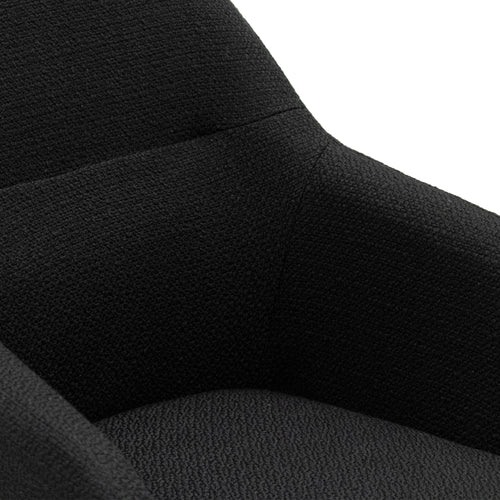 Kick draaistoel Ravi - Zwart - vtwonen shop