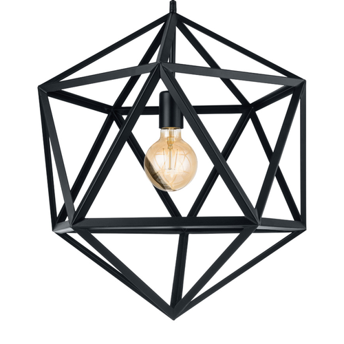EGLO hanglamp Embleton - e27 - ø 46 cm - zwart - vtwonen shop