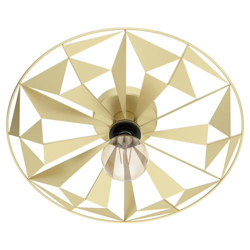 EGLO plafond en wandlamp Castanuelo - e27 - ø 42,5 cm - goud - vtwonen shop