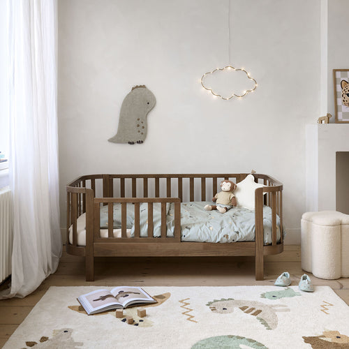 Petite Amélie Ovaal peuterbed Cocoon  - 70x140 cm - Premium Cocoa - vtwonen shop