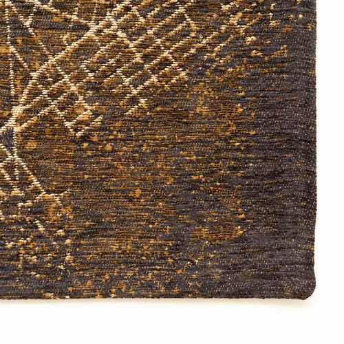 Louis De Poortere vloerkleed Gatsby Gold - geel - 140x200cm - vtwonen shop