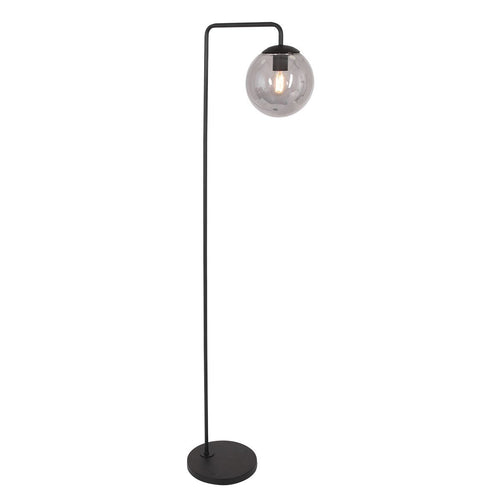 Anne Light & home vloerlamp bollique - 1 lichts - 25  x 149   cm - zwart - vtwonen shop