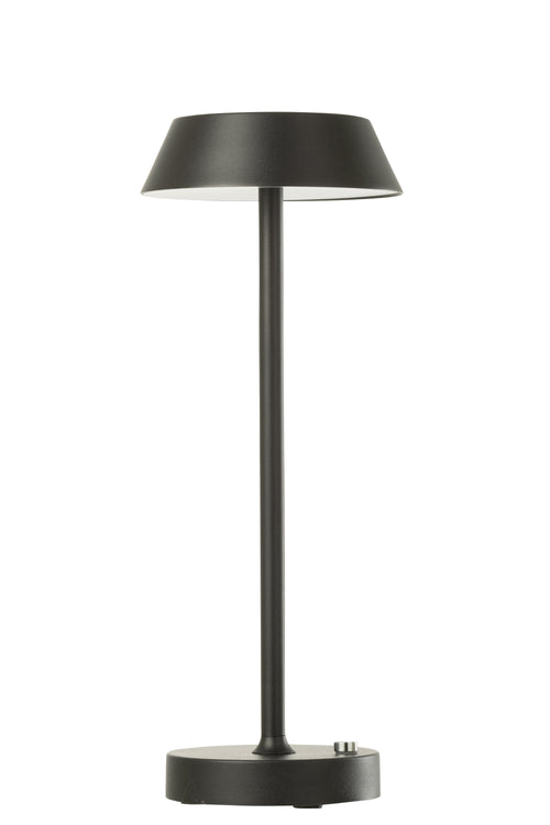 J-Line tafellamp Noé - metaal - zwart