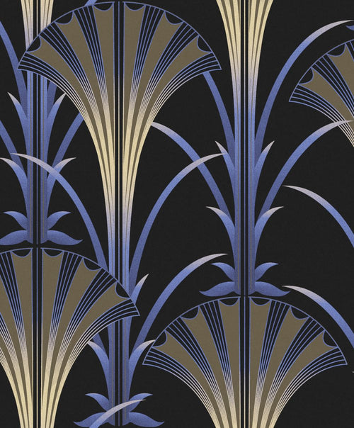 Masureel behang art deco motief zwart - 53 cm x 10.05 m - 630002 - vtwonen shop