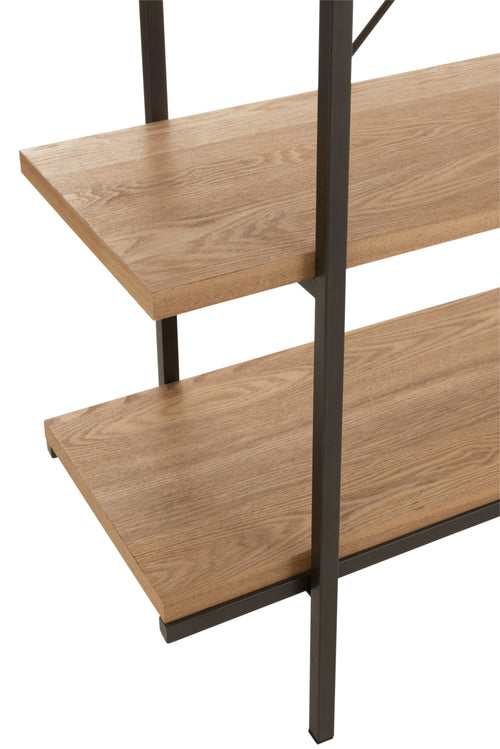 J-Line rek 5 Legplanken - hout/metaal - naturel - vtwonen shop