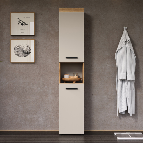 Calicosy - Badkamerkolom, MINA - beige 36x31x184 cm