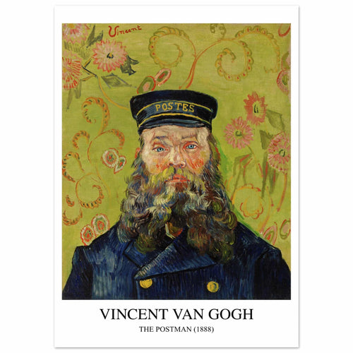 Artfulprints  Vincent van Gogh - The Postman 1888   poster 50x70 cm - vtwonen shop