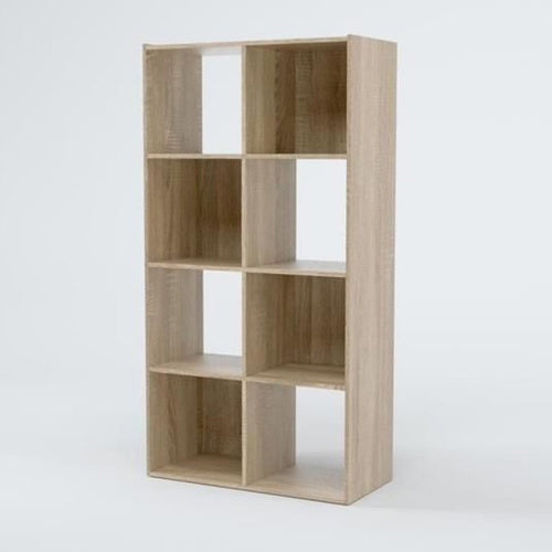 Calicosy - Opbergplank met 8 vakken COMPO - 62x29.5x123 cm