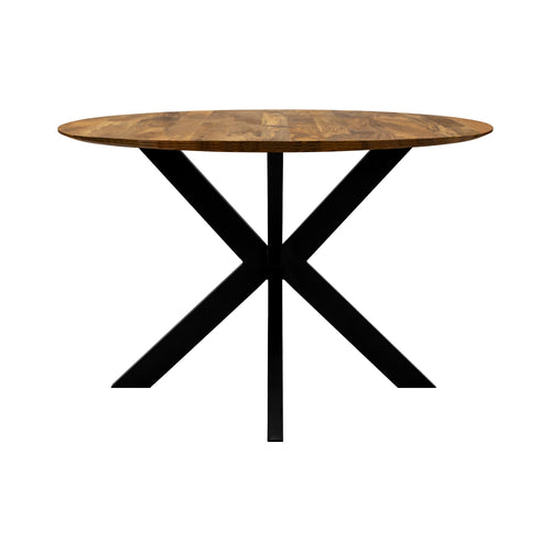 Kick eettafel Jake - 120cm - Bruin - vtwonen shop