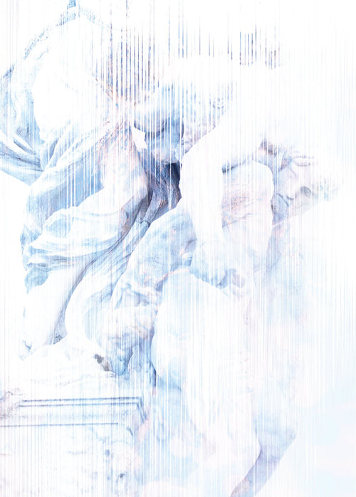 Sanders & Sanders fotobehang droom van Rome blauw en wit - 200 x 280 cm - 612407 - vtwonen shop