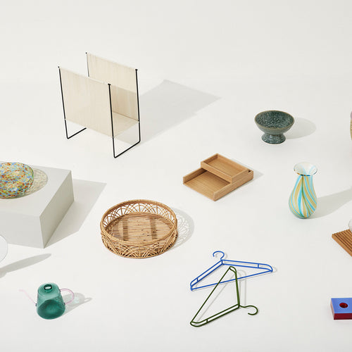 Hübsch theelichthouder Flux - kristal - 10x10xh4cm - vtwonen shop