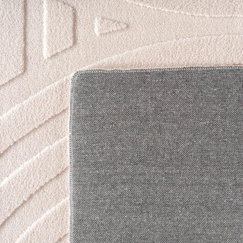 Mrcarpet Vloerkleed Scandinavisch Wit hoog/laag Ella 200 x 290cm